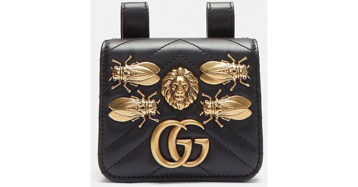 gucci animal studs belt bag