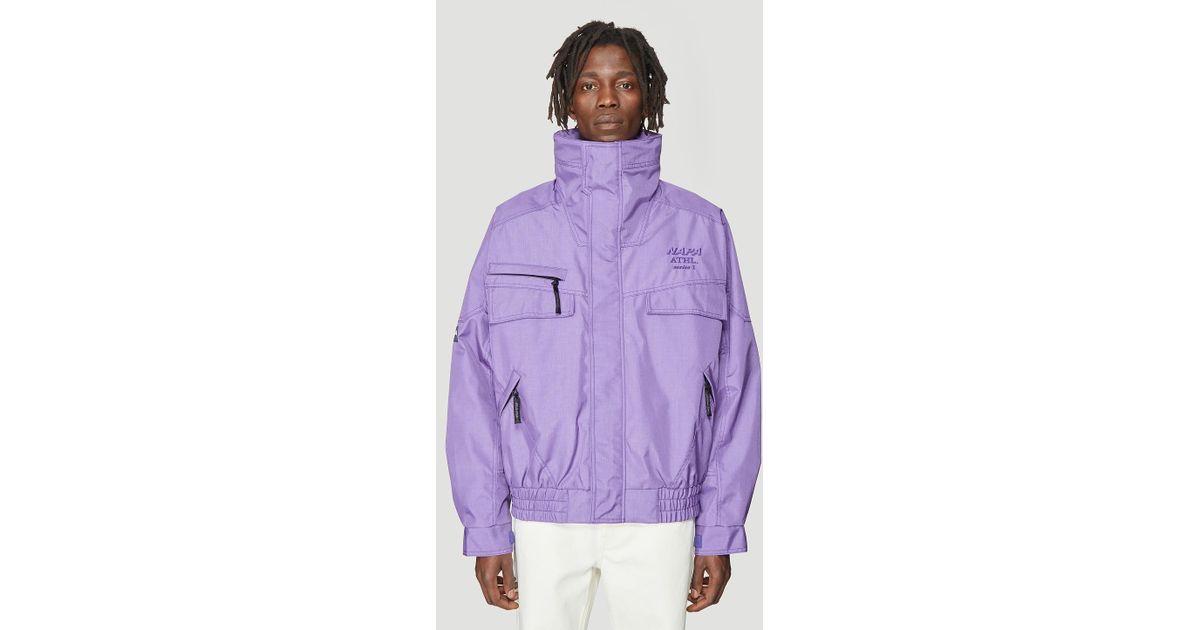 Martine Rose X Napapijri Allos Jacket In Purple for Men | Lyst Canada