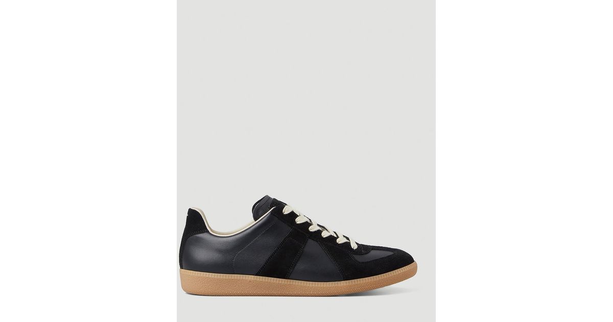 Black maison margiela sneakers clearance