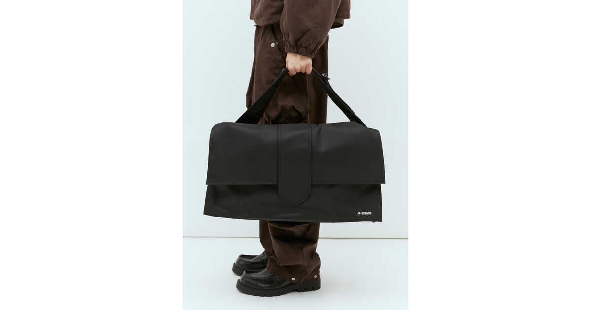 Jacquemus Le Bambino De Voyage Weekend Bag in Black | Lyst UK
