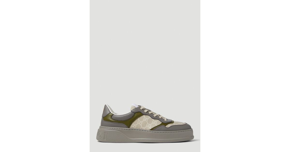 【GUCCI】BASKET LOW SNEAKER◆7227772SH80 Gucci Basket Low Sneaker for Men - Black/White – LOZURI®