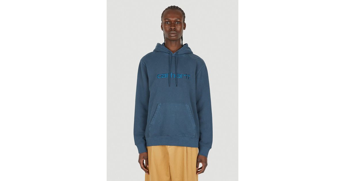 Carhartt light 2024 blue sweatshirt