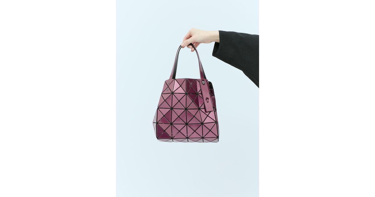 Bao Bao Issey Miyake Carat-2 Handbag in Red | Lyst Canada