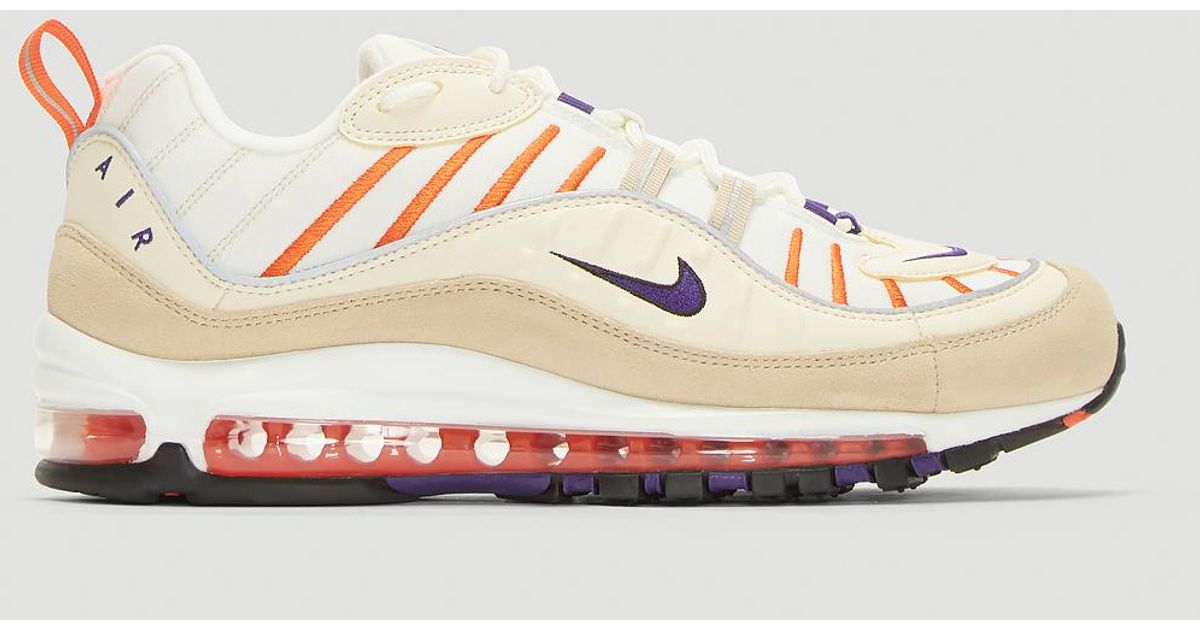 air max 98 white beige