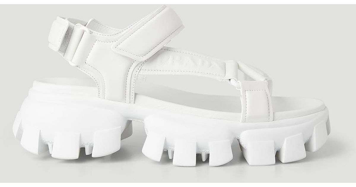 Prada shop cloudbust sandals