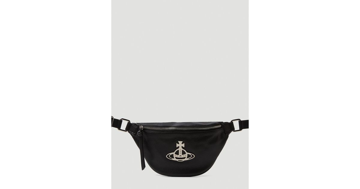 Vivienne Westwood Hilda Small Belt Bag in Black | Lyst Vivienne Westwood Hilda Small Belt Bag in Black | Lyst