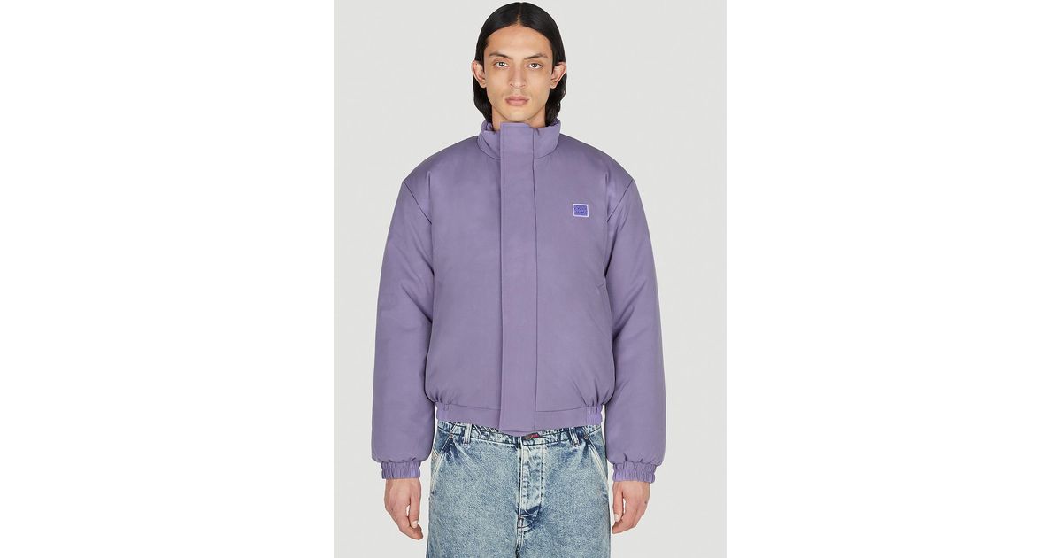 Acne Studios Heat Reactive Jacket in Purple for Men | Lyst