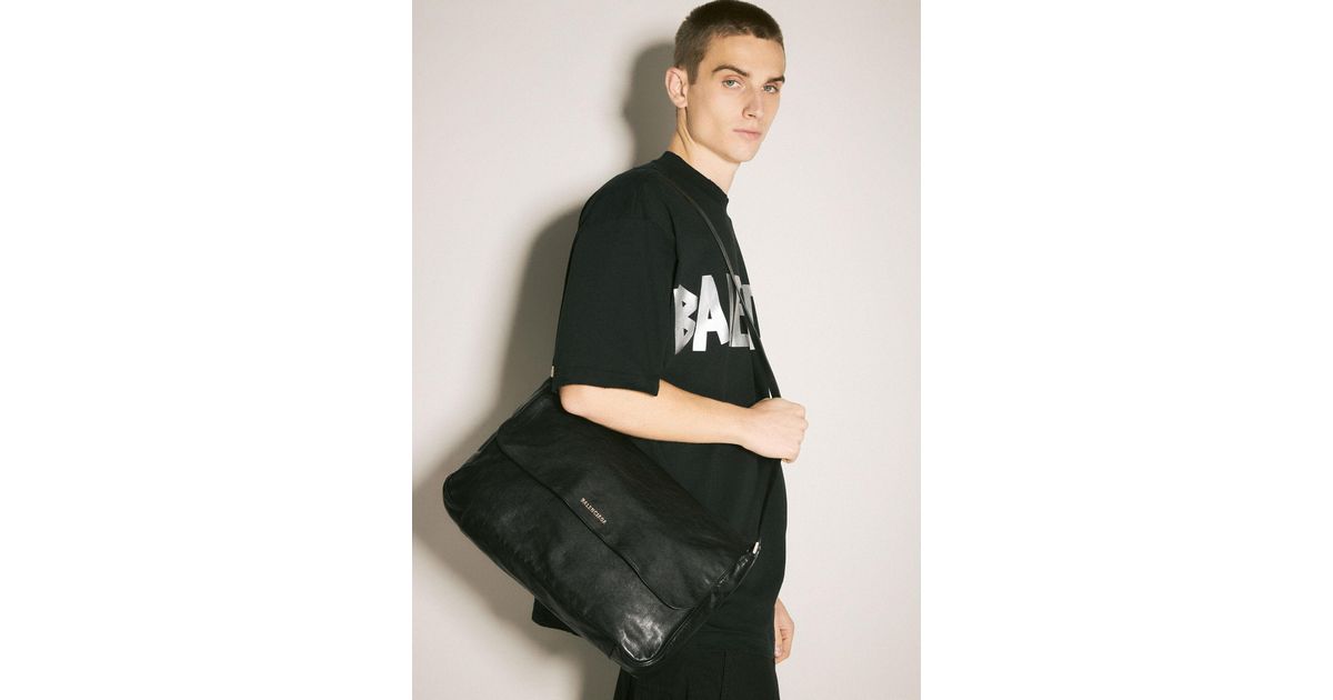 Balenciaga Grungy Medium Messenger Bag for Men | Lyst Australia