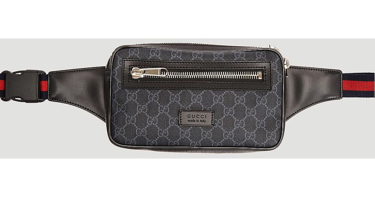 gucci supreme belt bag review