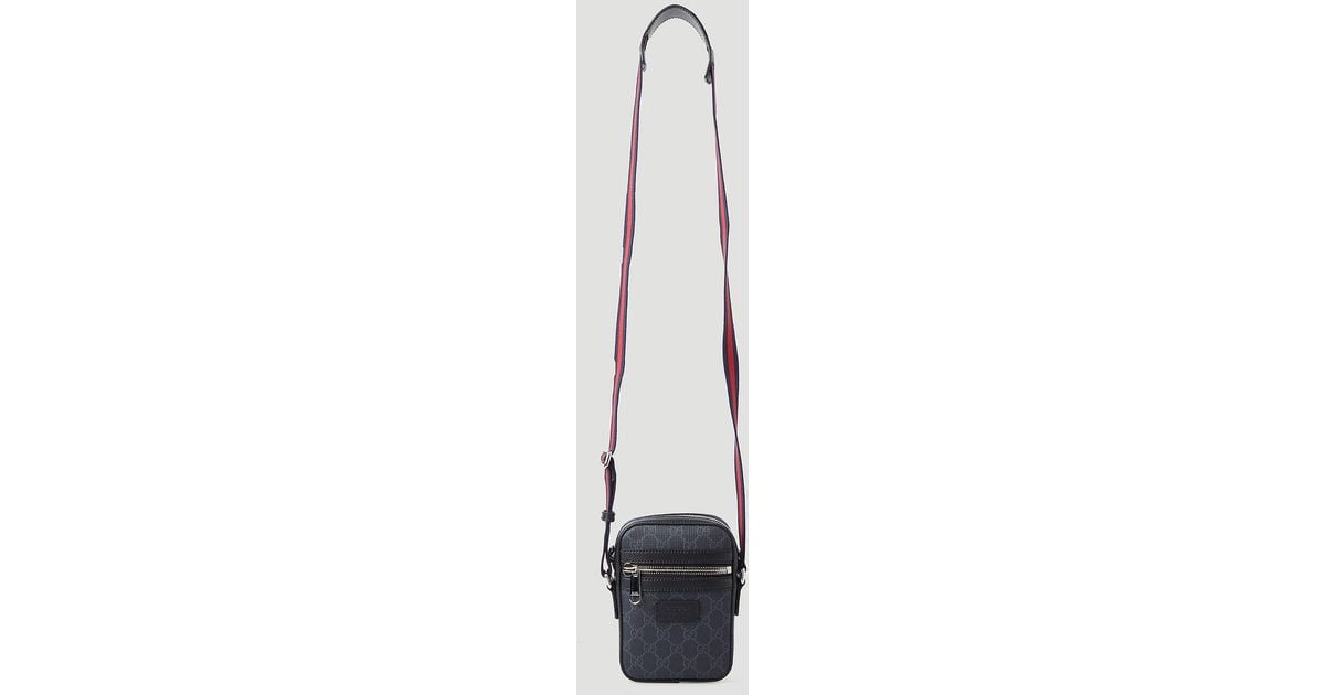 Navy gucci store crossbody bag