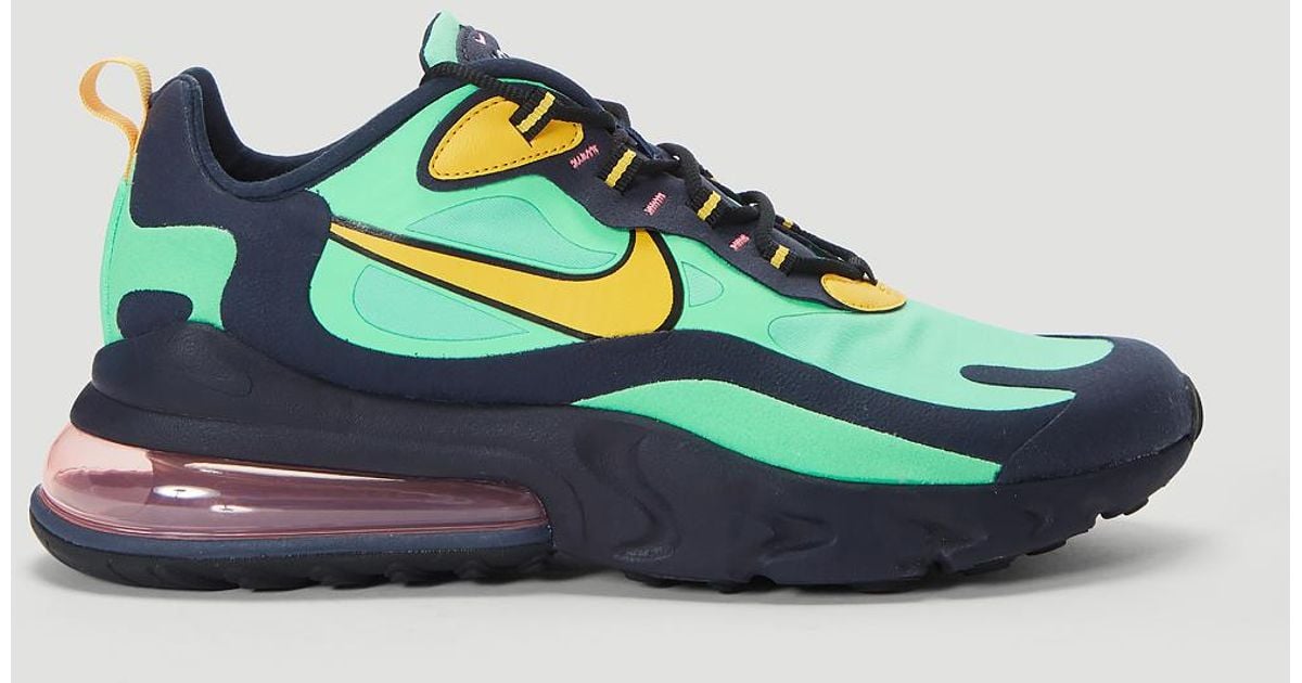 air max 270 react lime green