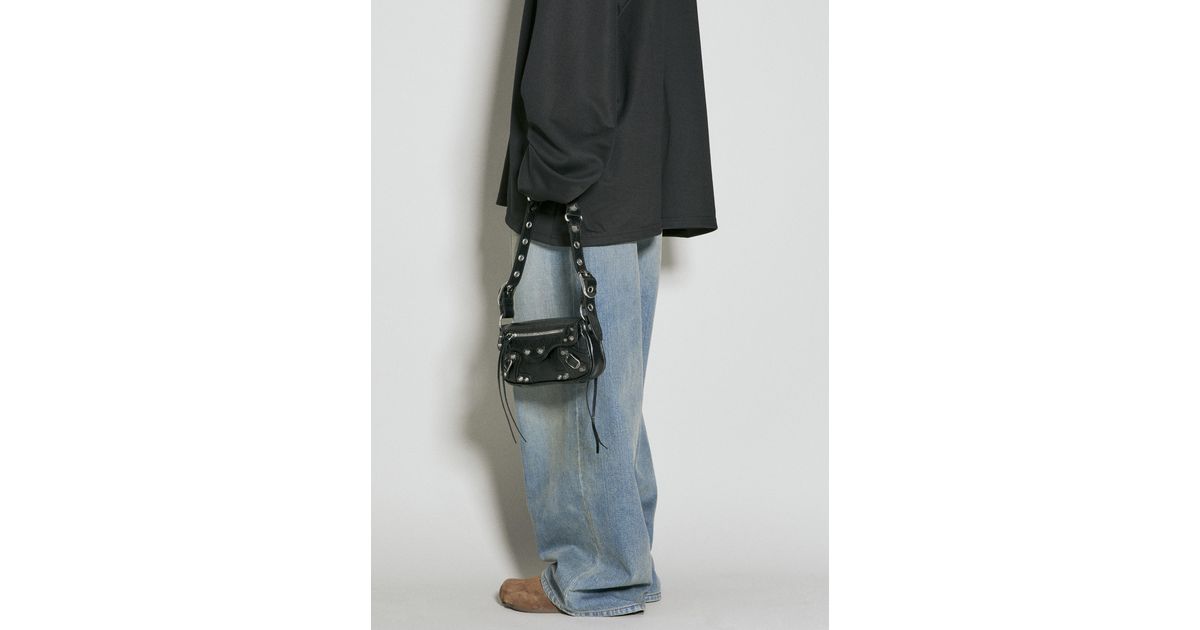 Balenciaga Le Cagole Xs Sling Shoulder Bag in Black | Lyst Canada