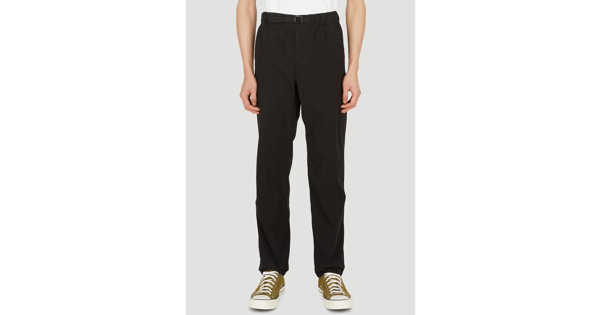 A.P.C. Cotton Youri Climber Pants in Black for Men - Lyst