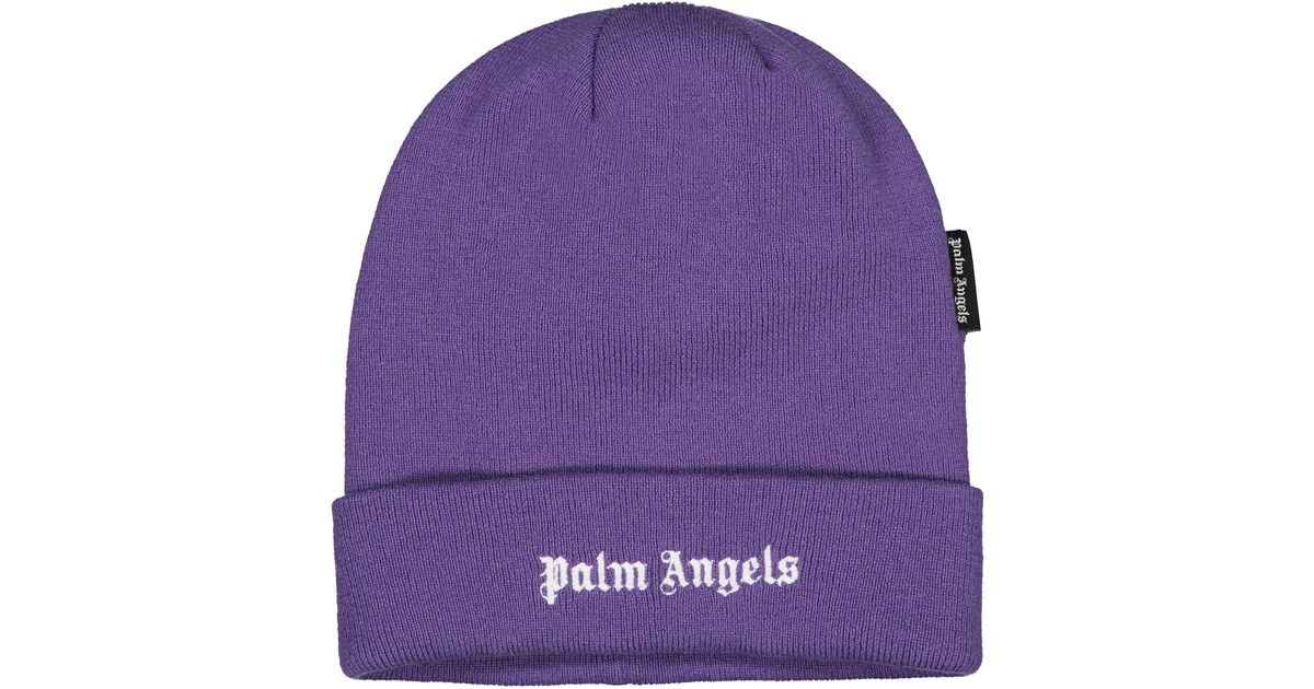 Palm Angels Mütze in Lila für Herren - Lyst