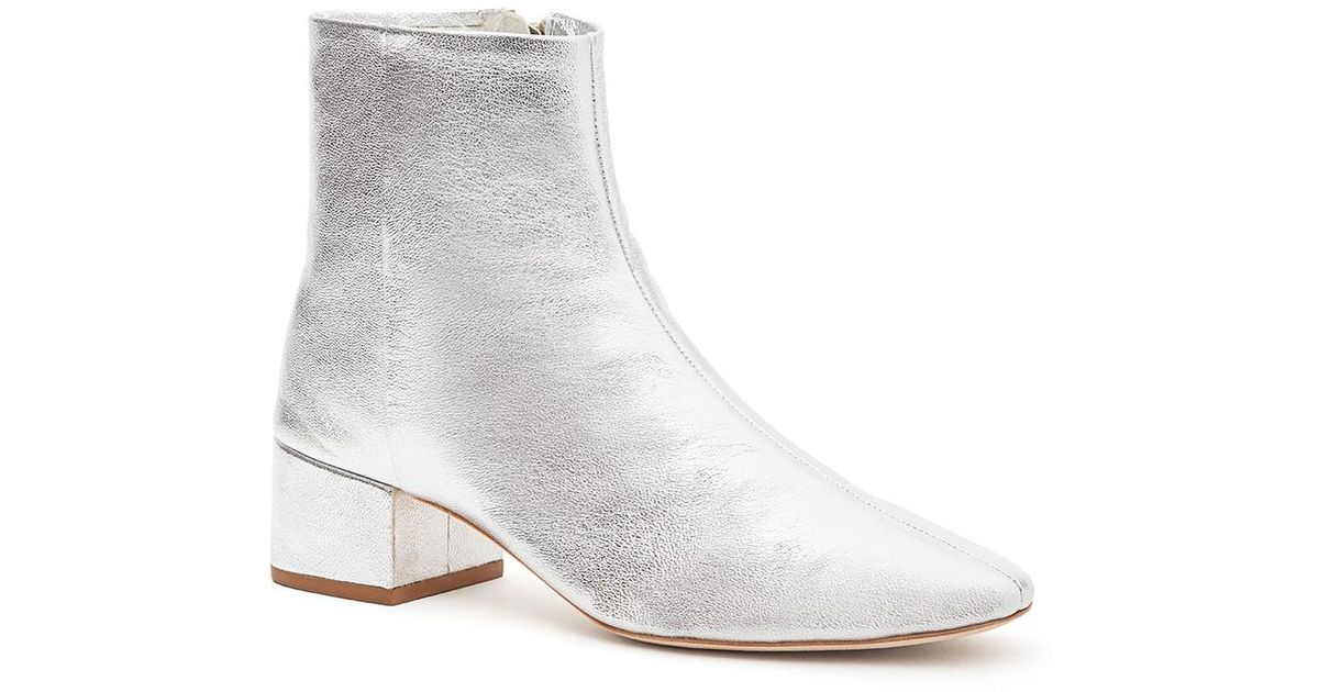 loeffler randall silver boots