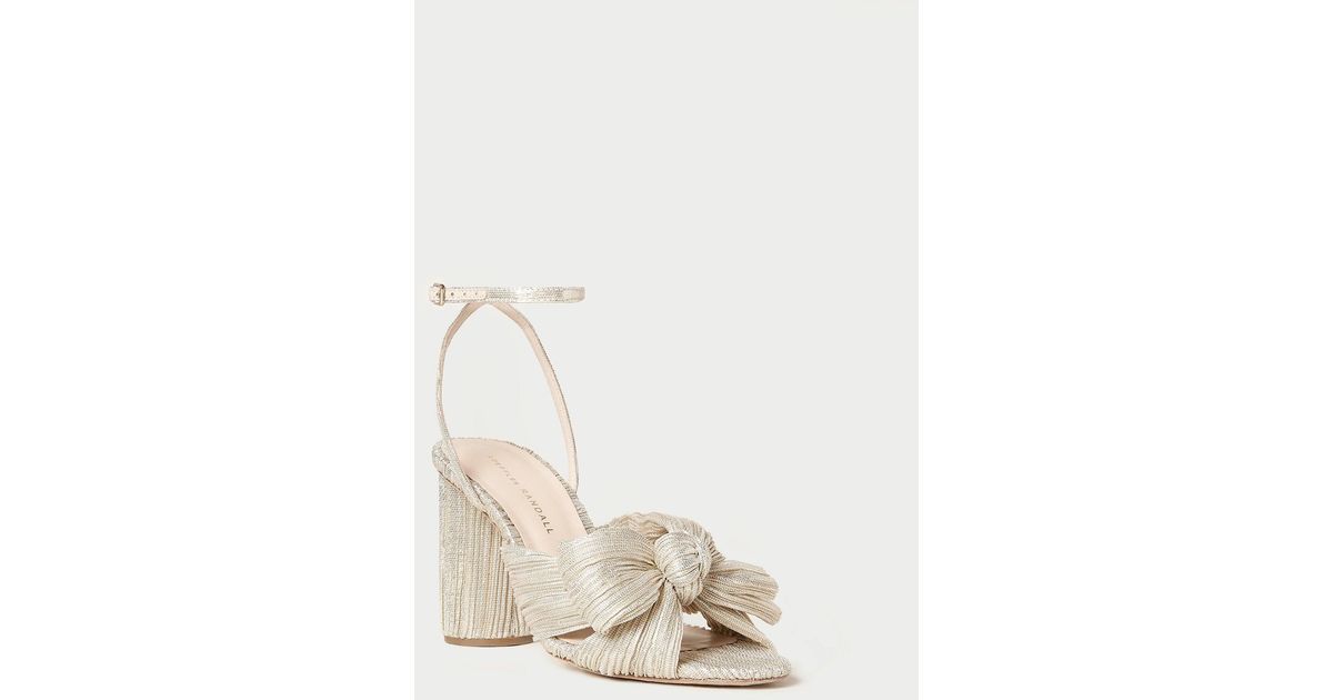 loeffler randall camellia blue bow heel