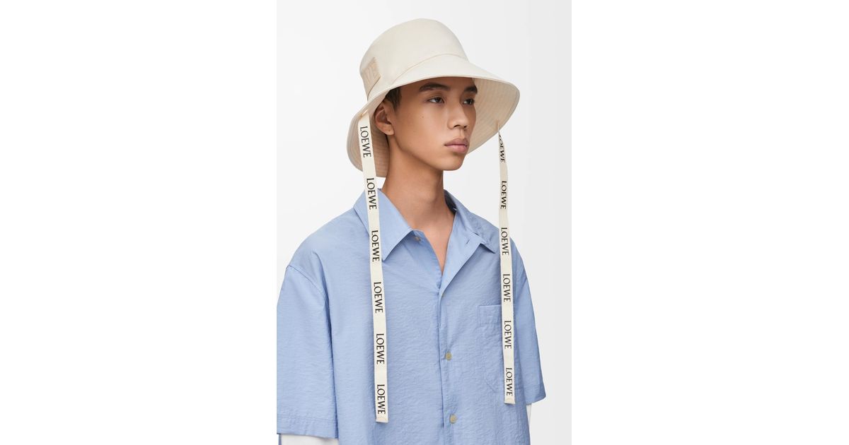 00474 LOEWE パウラズイビザ ウォーターリリー フィッシャーハット