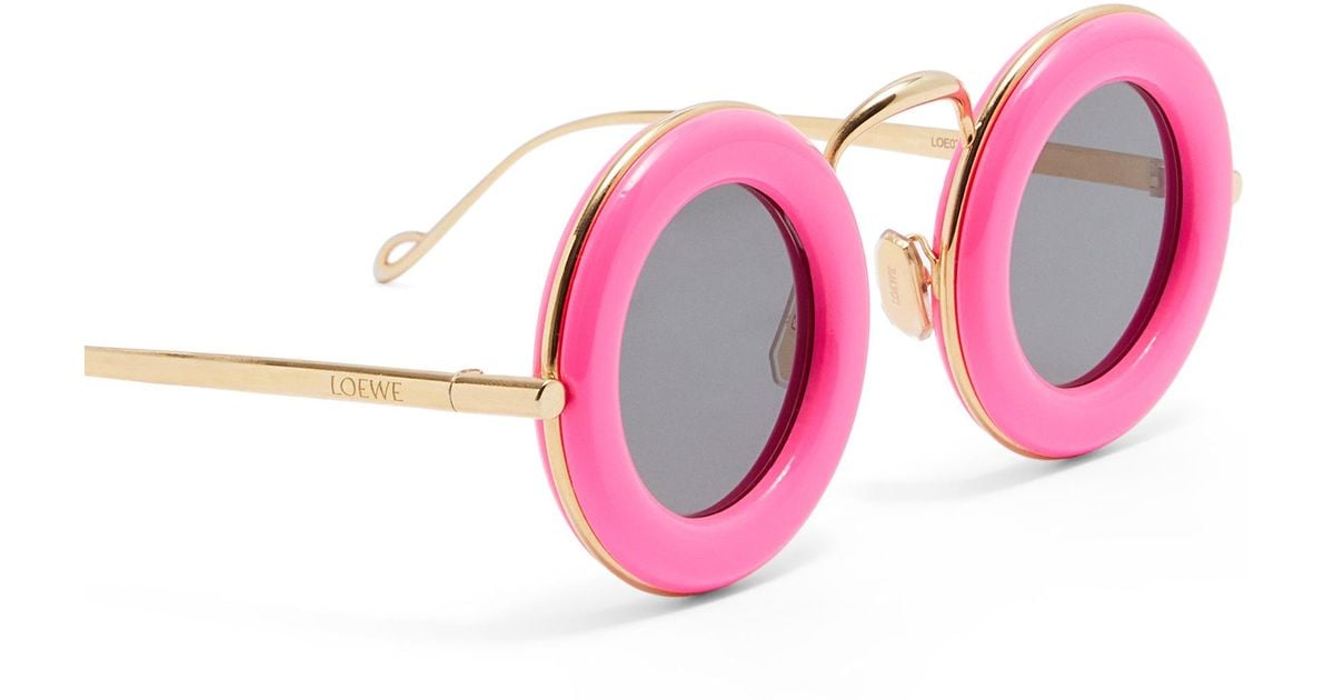 Loewe - Screen Sunglasses in Acetate for Woman - Light Pink - Acetate