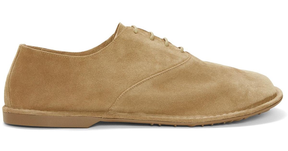 Loewe Folio Derby In Suede Calfskin for Men | Lyst UK