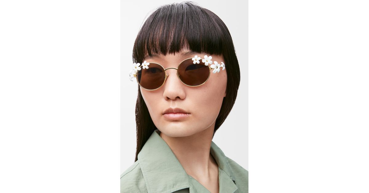 Loewe Daisy Field Sunglasses For in Black | Lyst