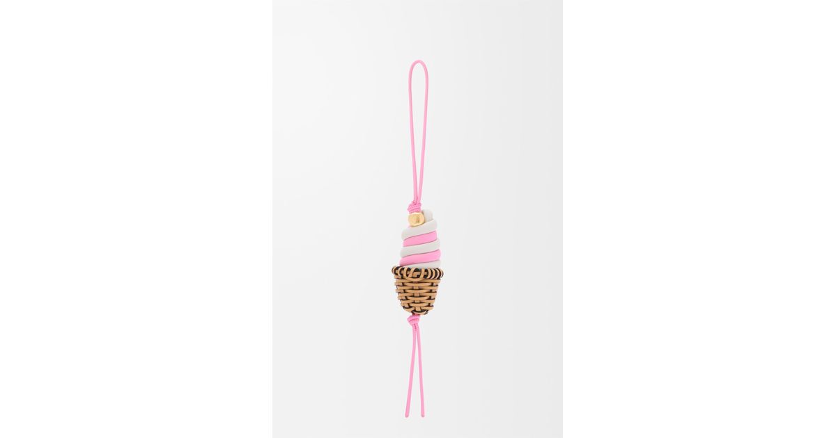Loewe Ice Cream Charm in Pink | Lyst UK