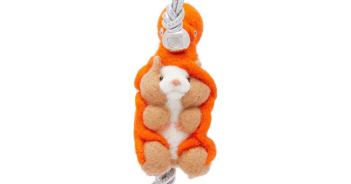 ロエベ HAMSTER WITH OCTOPUS CHARM Loewe x Suna Fujita Hamster With Octopus ornament Loewe