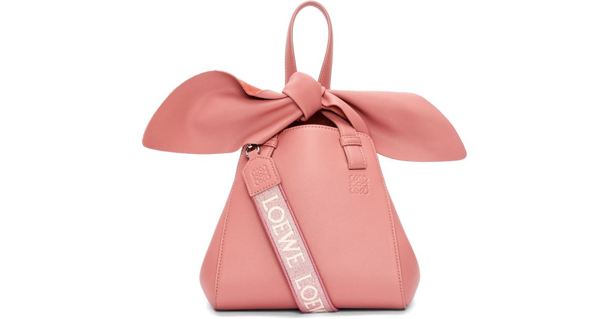 Loewe Hammock Nugget Bunny In Nappa Calfskin in Pink Lyst