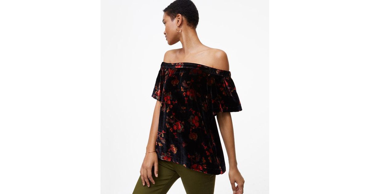 loft velvet top