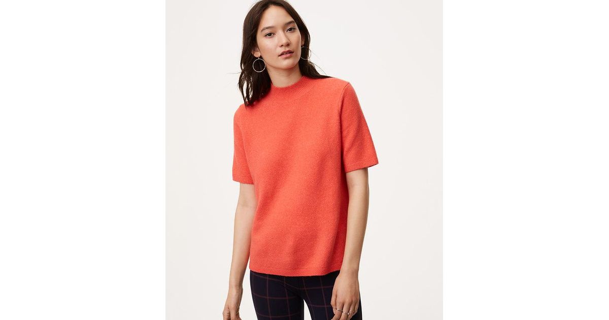 loft short sleeve sweater