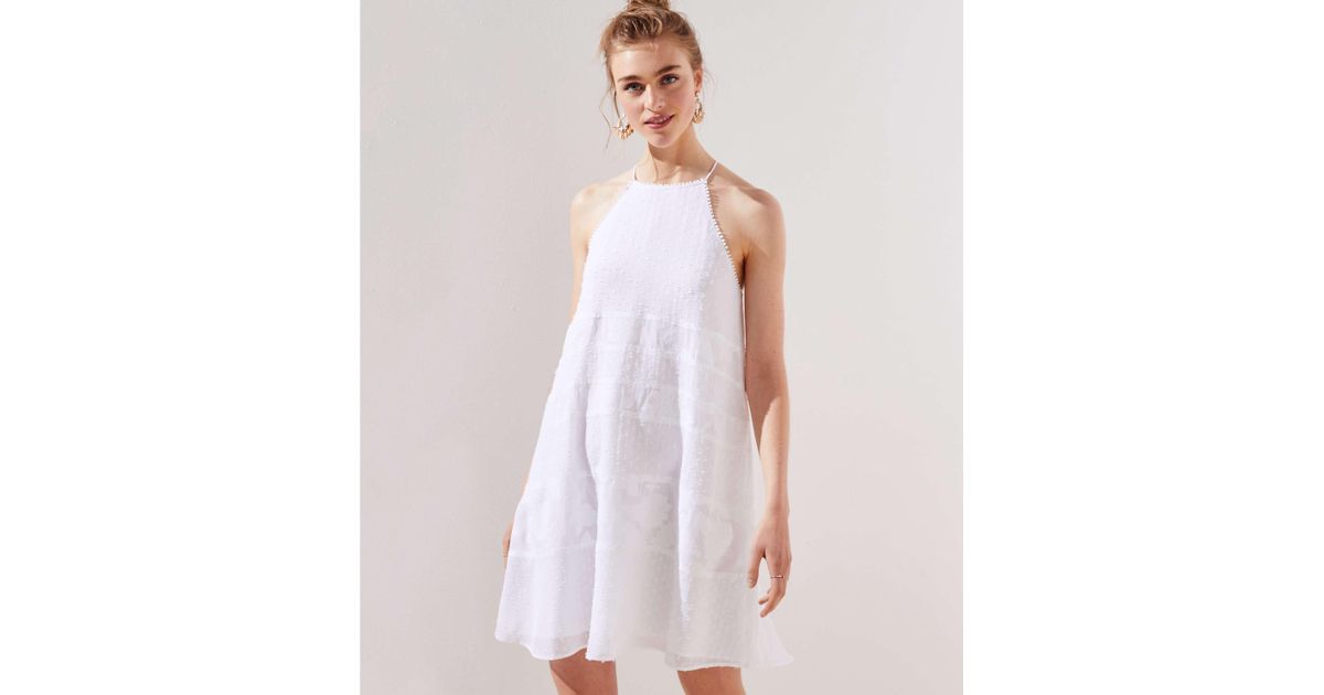 loft white lace dress
