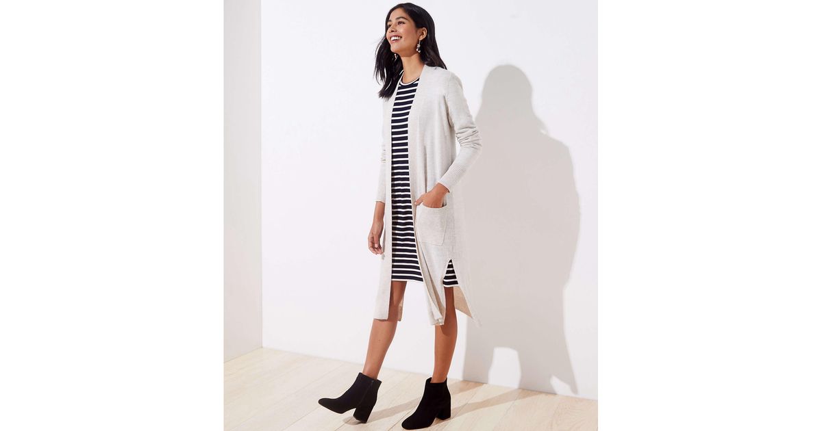 loft duster cardigan