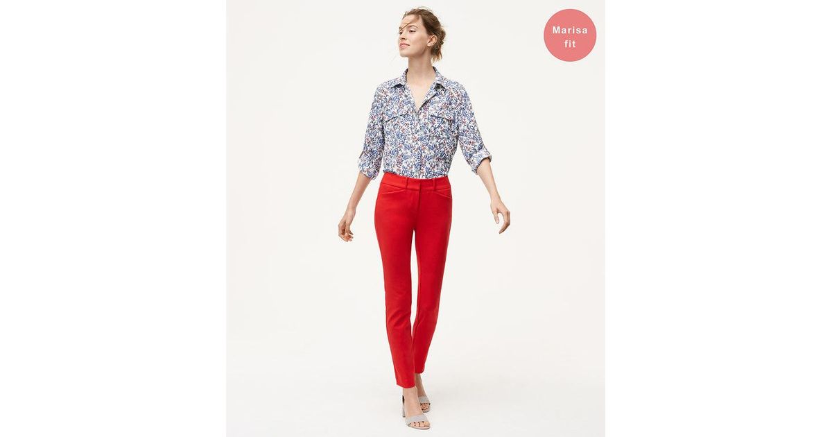 loft marisa ankle pants