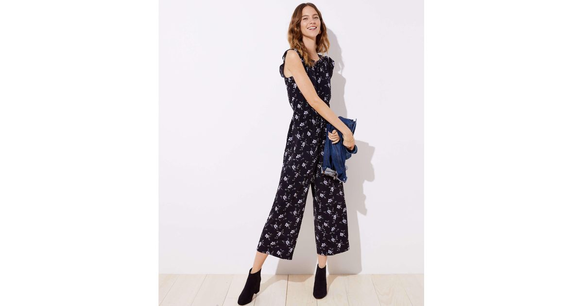 loft black jumpsuit
