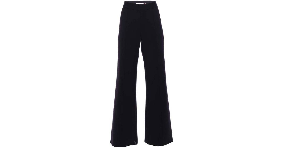 Carolina Herrera High Waisted Pleated Pants in Black | Lyst