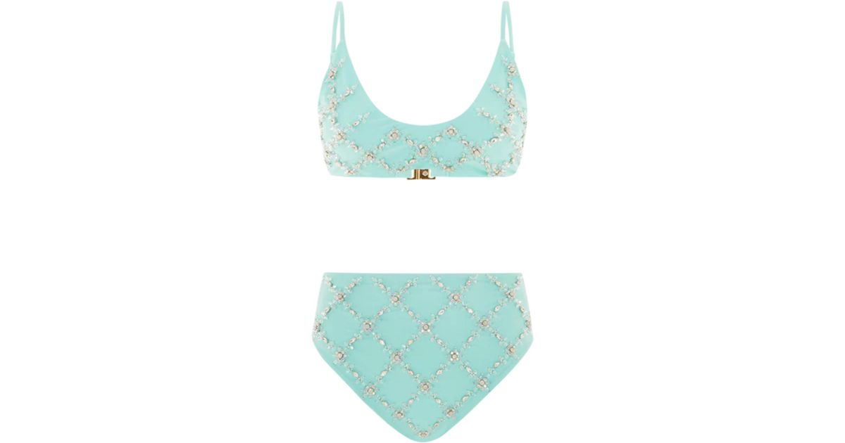 Oceanus Swimwear Rita Bikini in Blue Lyst