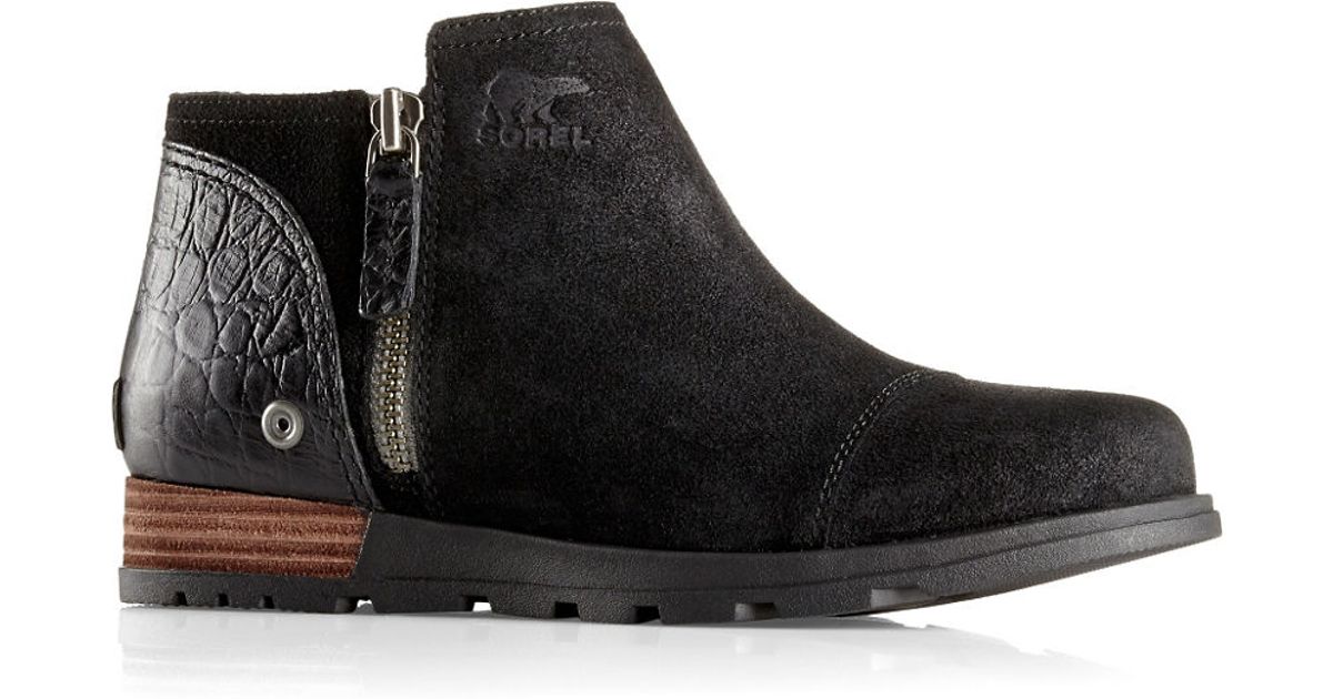 sorel women's major low leather boot