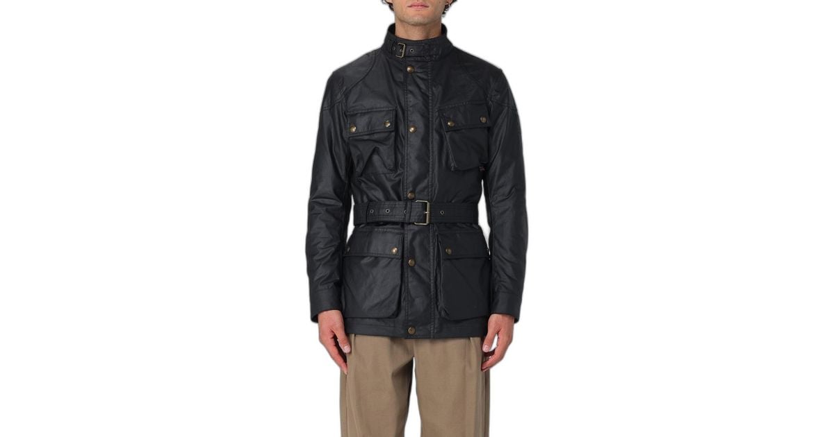 Belstaff Trialmaster Icon Jacket in Blue for Men | Lyst