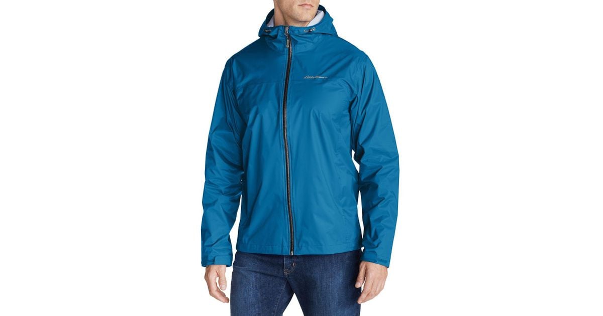 Eddie Bauer Synthetic Cloud Cap Lightweight Packable Rain Jacket in