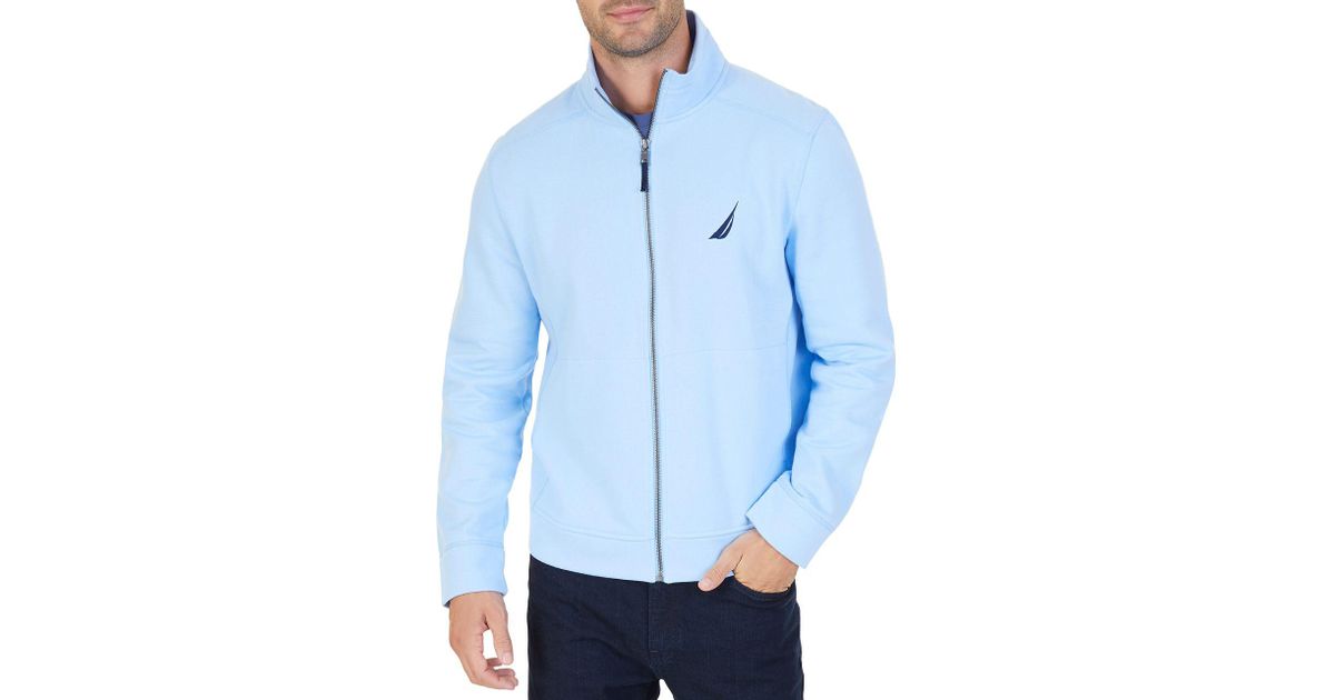 nautica full zip fleece jacket