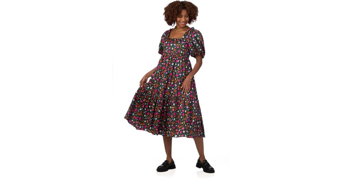 CROSBY BY MOLLIE BURCH Marigold Dress in Brown | Lyst