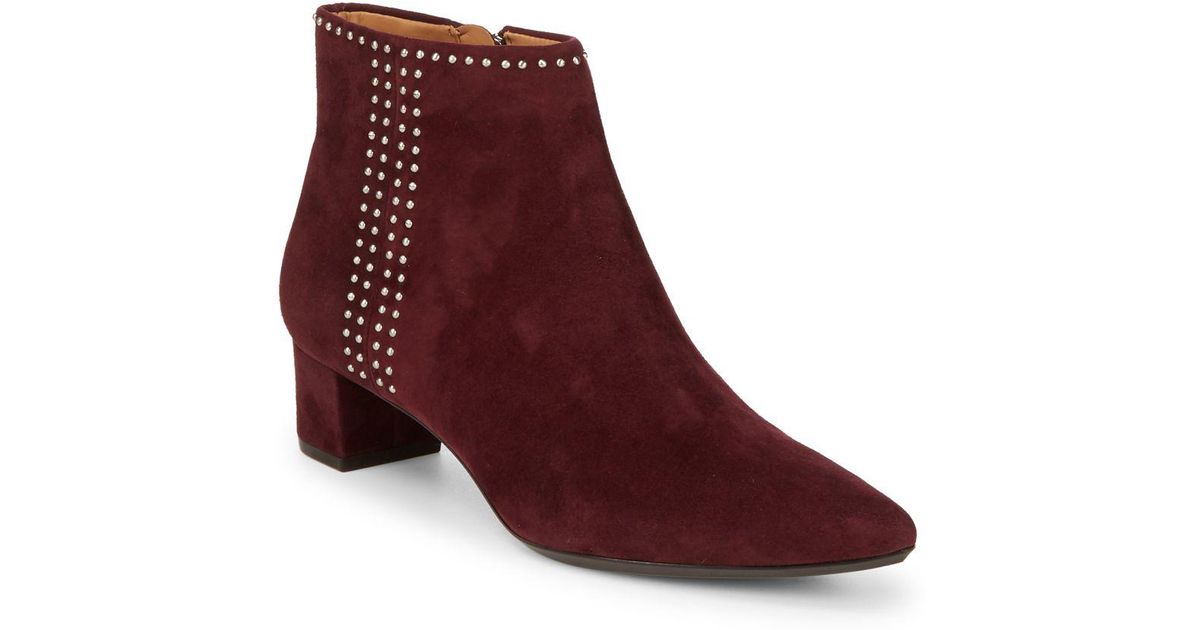 calvin klein red booties