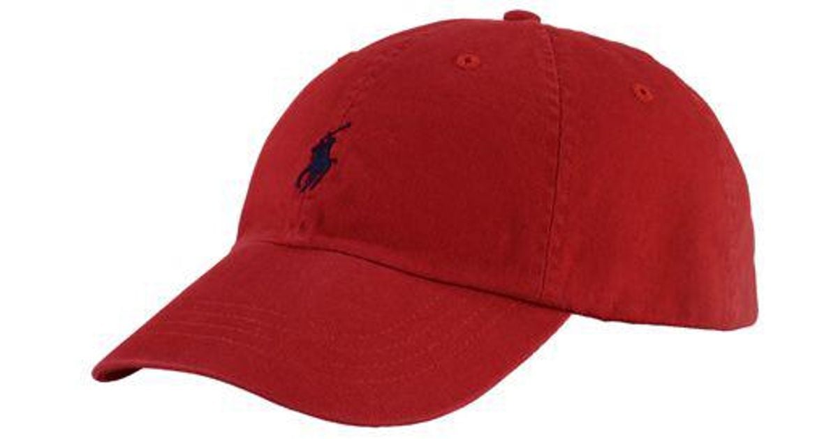 Polo Ralph Lauren Polo Player Hat in rl Red (Red) for Men Lyst