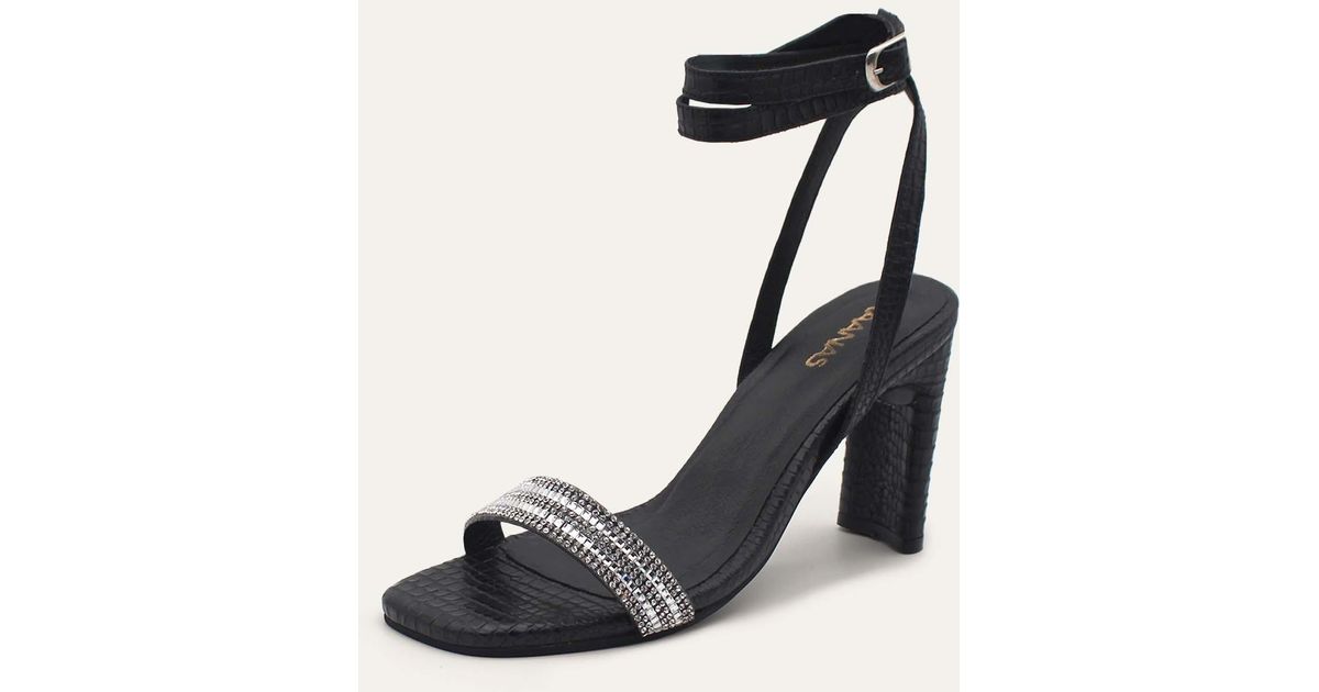 kaanas binjai double braid leather heel