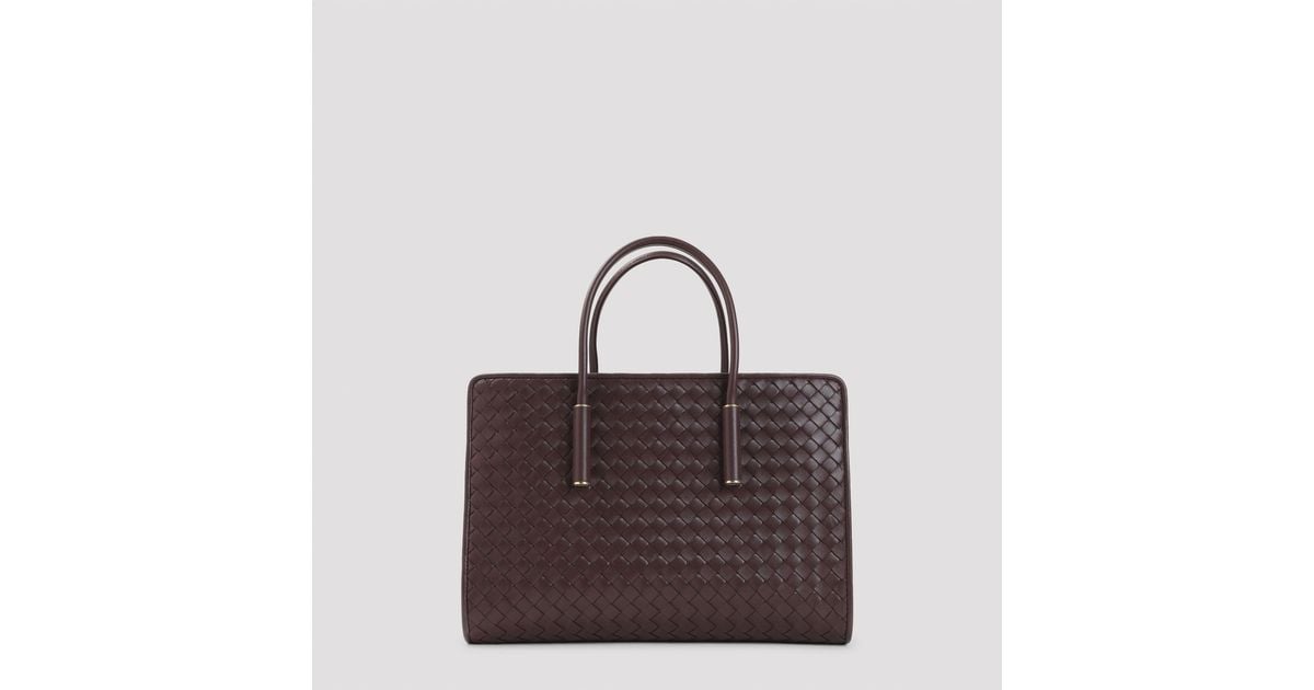 True Styles Barb Bottega Veneta Barbara Tote Bag in Brown | Lyst
