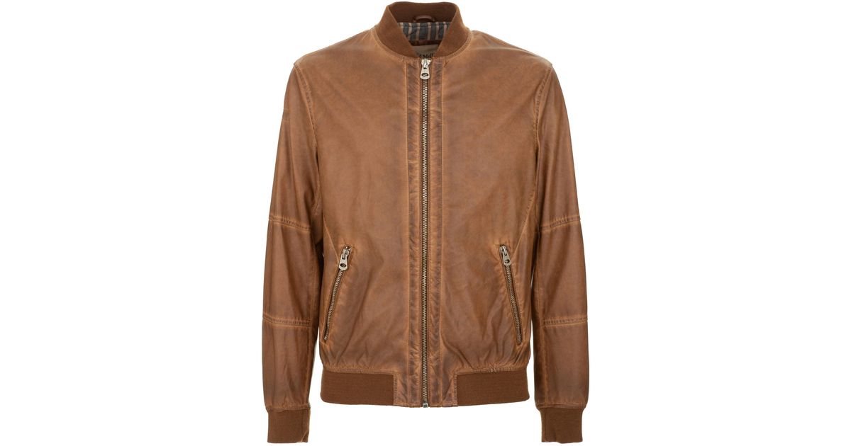 Fred Mello Polyurethane Jacket in Brown for Men Lyst