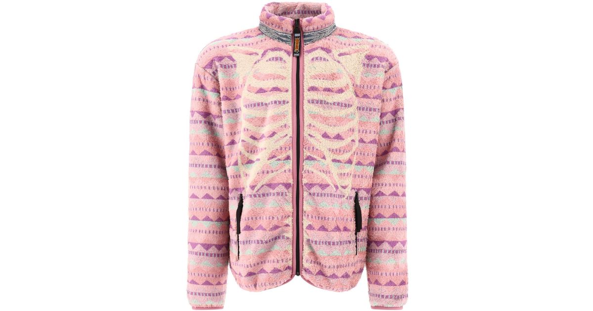 Ashland Printed Fleece Zip-Up Sweatshirt