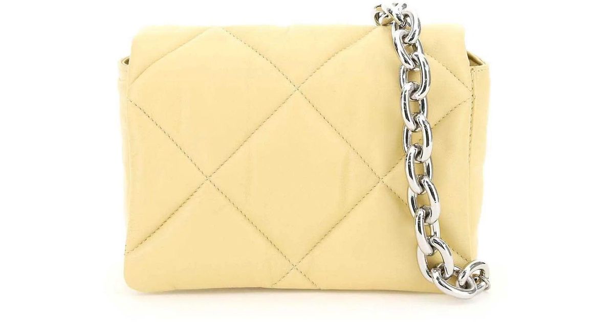 Stand Studio Brynn Bag Yellow Leather in Natural | Lyst