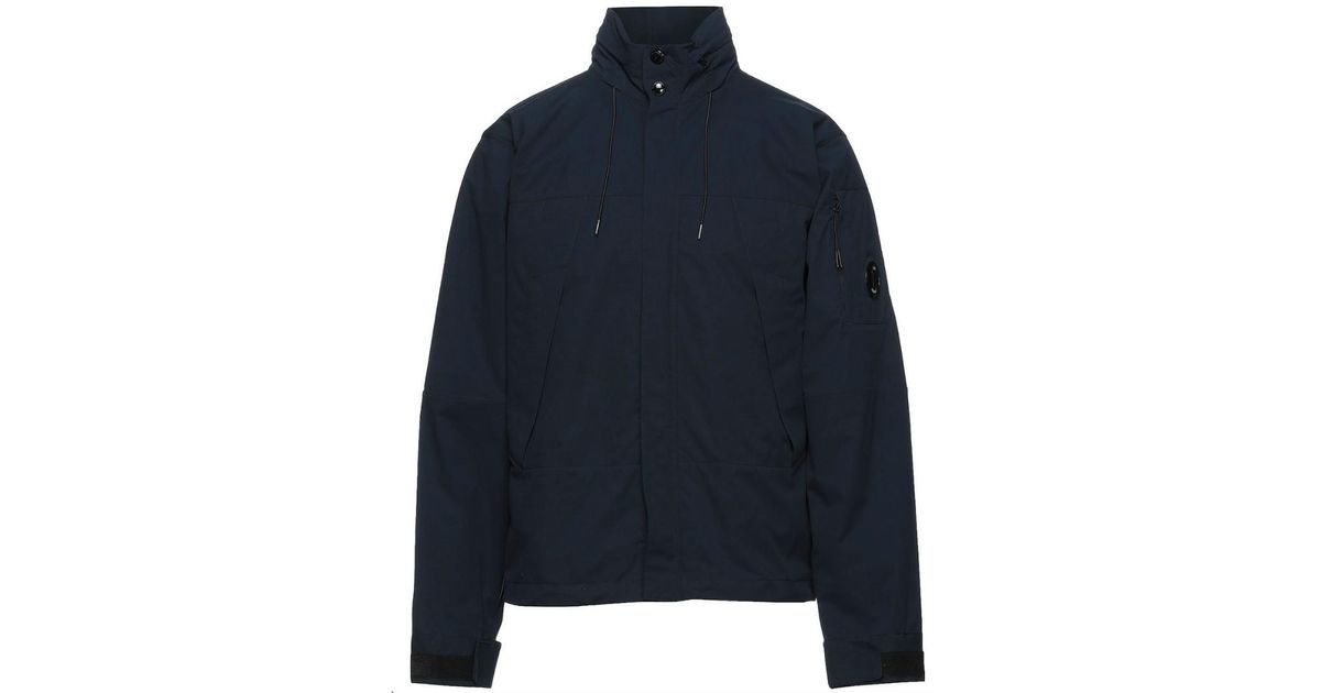 C.P. Company 10cmow017a 004117a 888 Navy Blue Jacket for Men Lyst