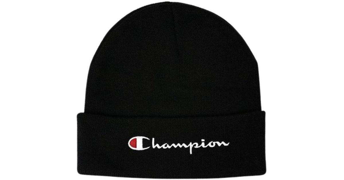 champion beanie white