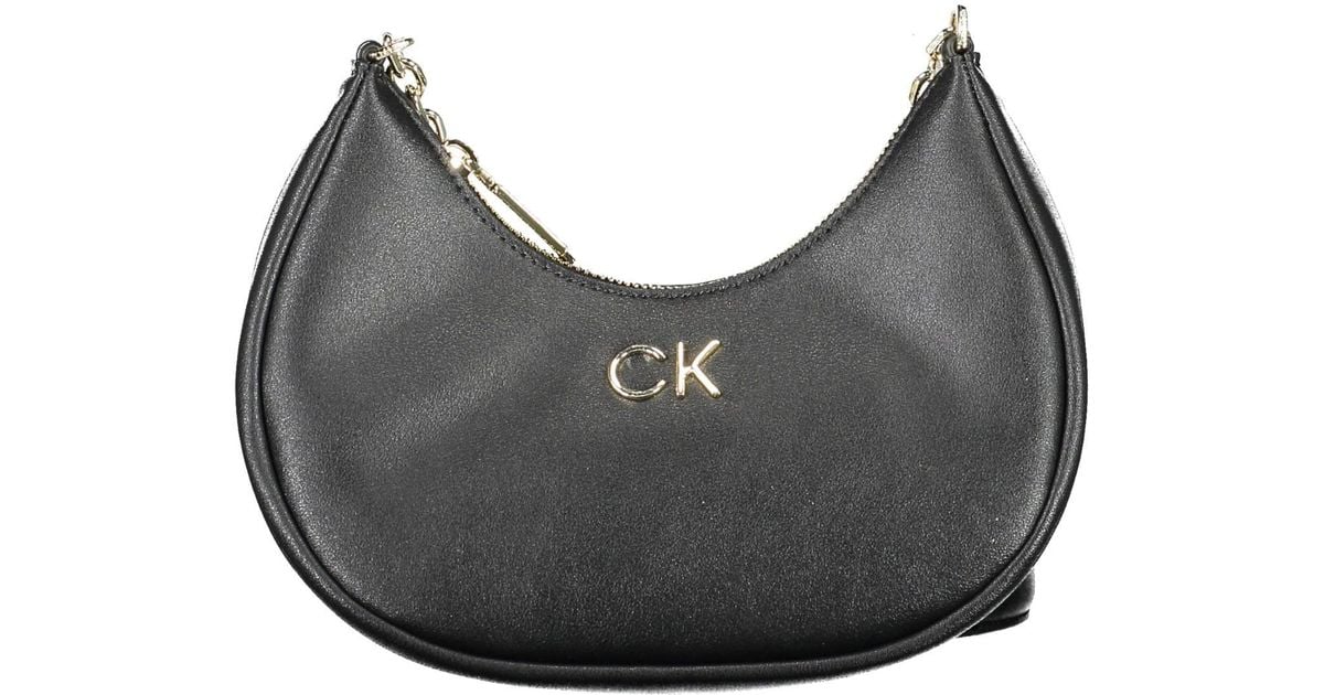 Calvin Klein Polyester Handbag in Gray Lyst